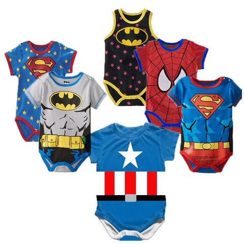 Superman Baby Rompers